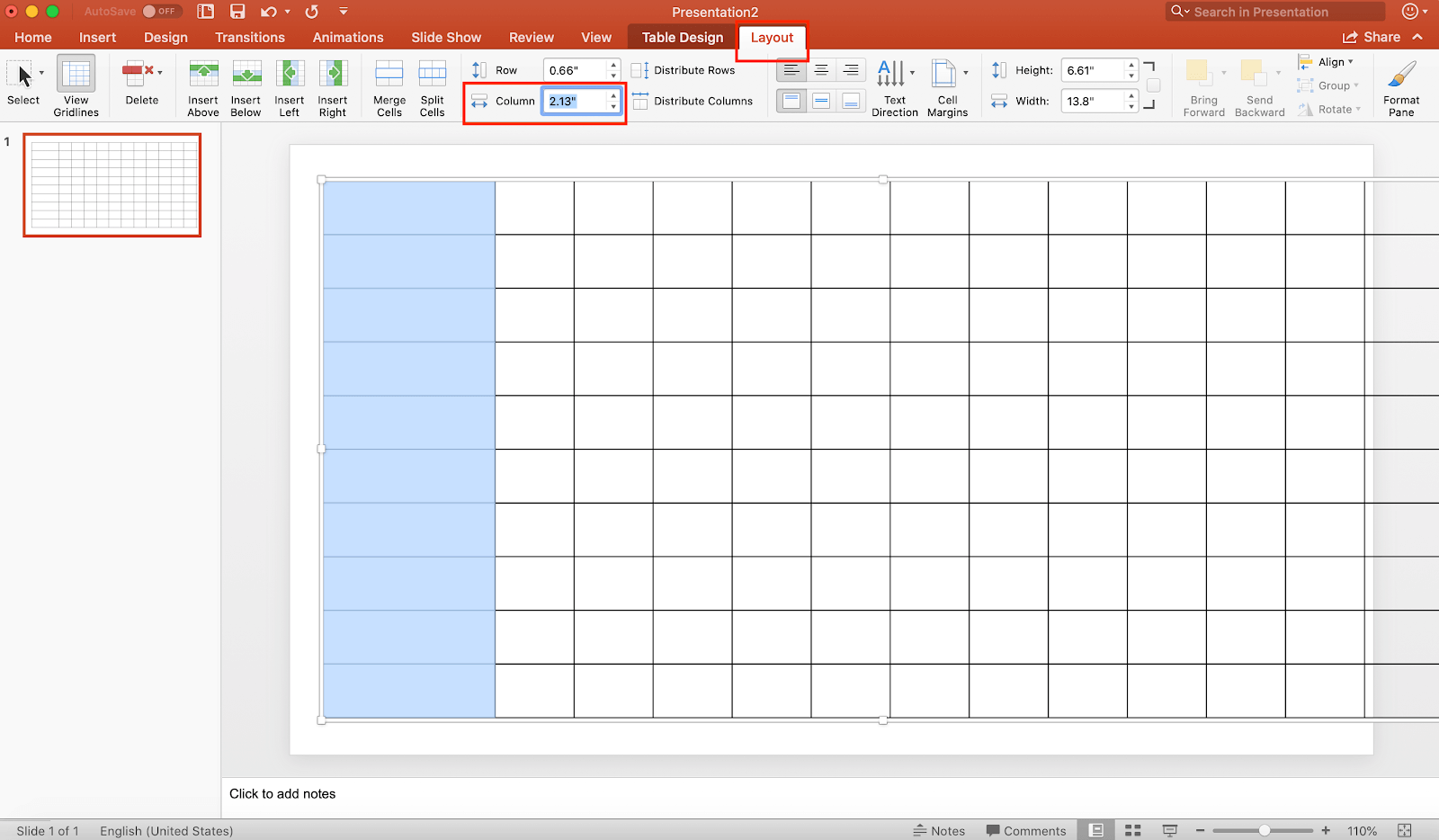 Adjust Columns