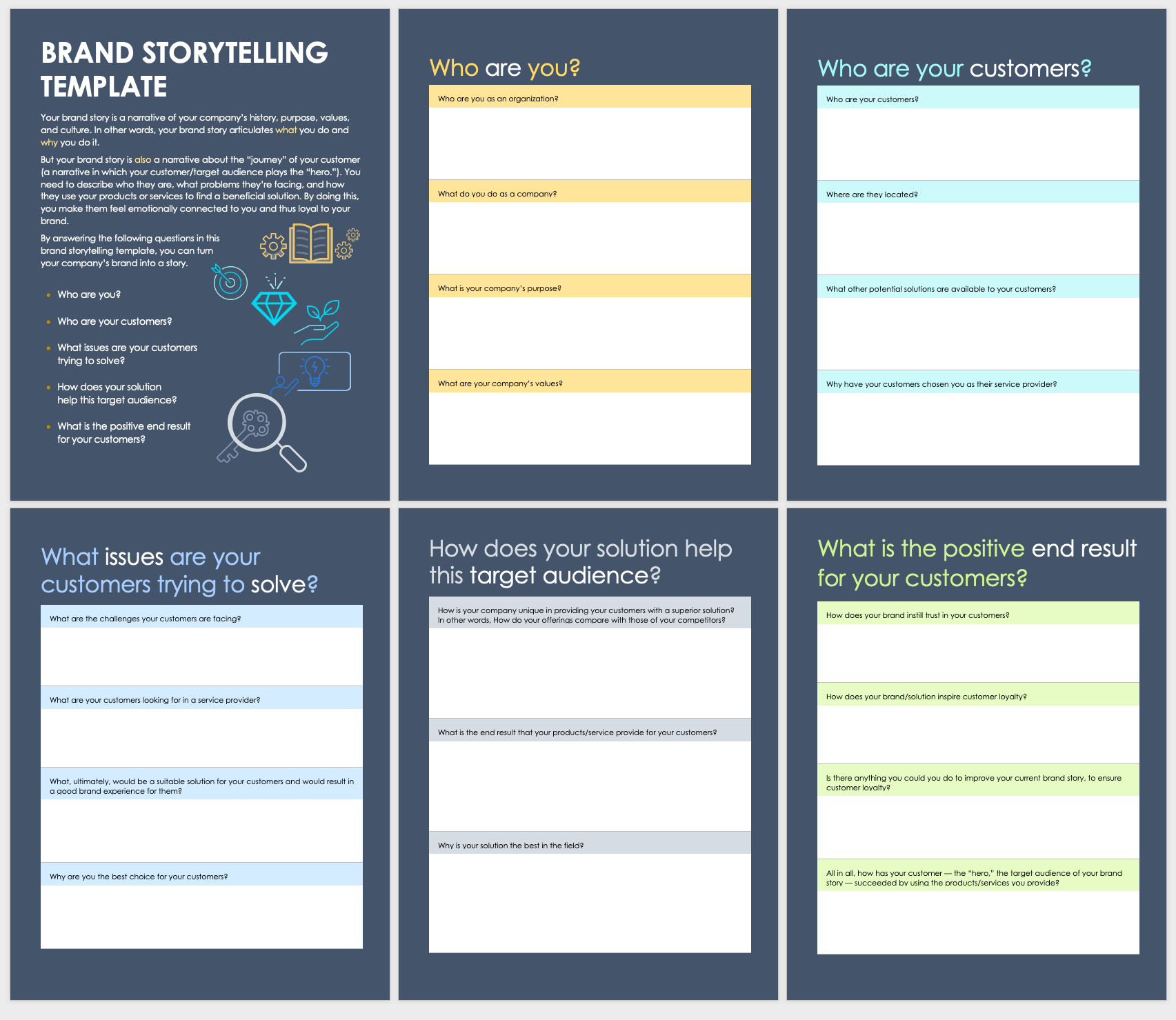 Brand Storytelling Template