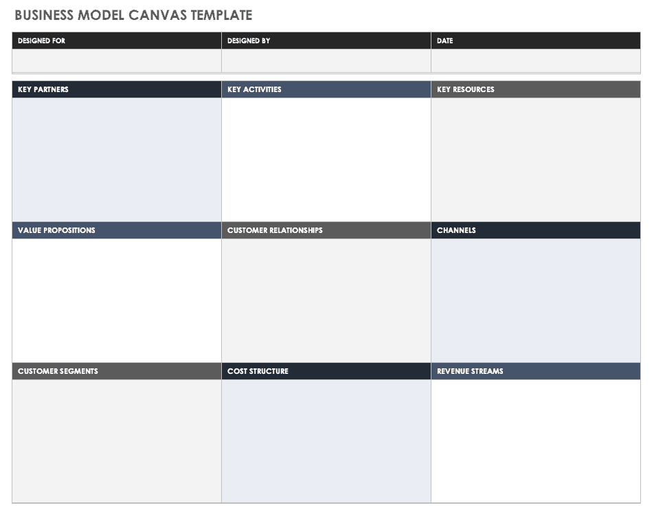 Business Model Canvas Template