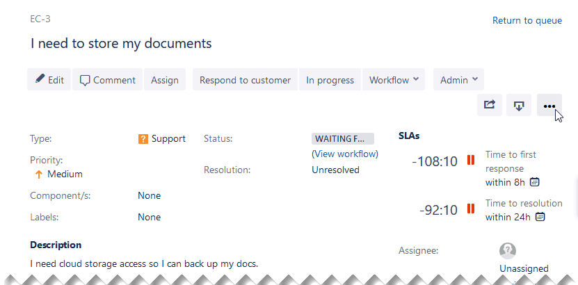 Jira Ticketing Link Issue